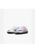 CHUTEIRA NIKE VAPOR 15 CLUB TF SOCIETY INFANTIL - Branco/vermelho
