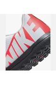 CHUTEIRA NIKE VAPOR 15 CLUB TF SOCIETY INFANTIL - Branco/vermelho