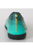 CHUTEIRA NIKE VAPORX 12 CLUB CR7 TF - Verde/dourado CHUTEIRA NIKE VAPORX 12 CLUB CR7 TF - Verde/dourado