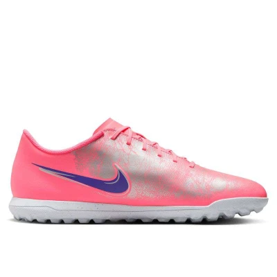CHUTEIRA NIKE VINI JR VAPOR 16 CLUB SOCIETY MASCULINA - Rosa/prata