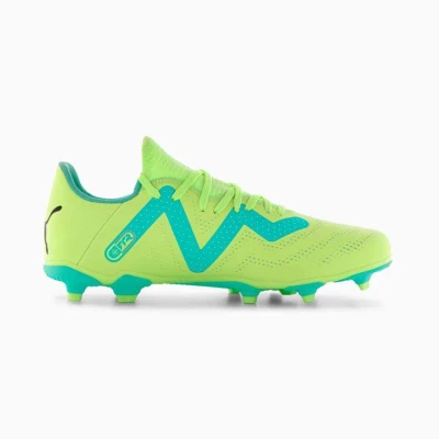 CHUTEIRA PUMA CAMPO FUTURE PLAY - Amarelo/azul