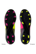 CHUTEIRA PUMA EVOSPEED 4.5 TRICKS FG BDP - Pink/amarelo
