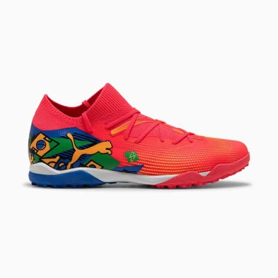 CHUTEIRA PUMA FUTURE 7 MATCH NEYMAR JR TT SOCIETY MASCULINA - Rosa/azul