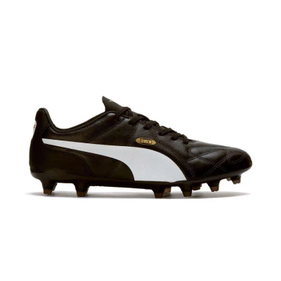 CHUTEIRA PUMA KING FG BDP CAMPO - Preto/branco
