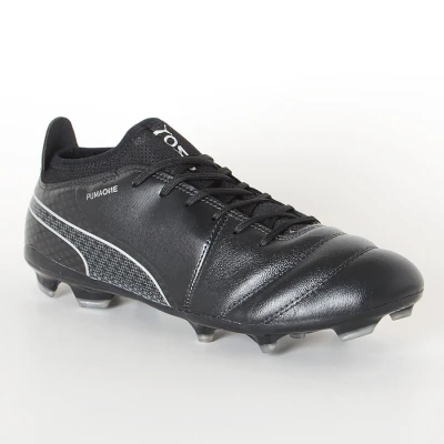 CHUTEIRA PUMA ONE 17.3 FG BDP - Preto/prata