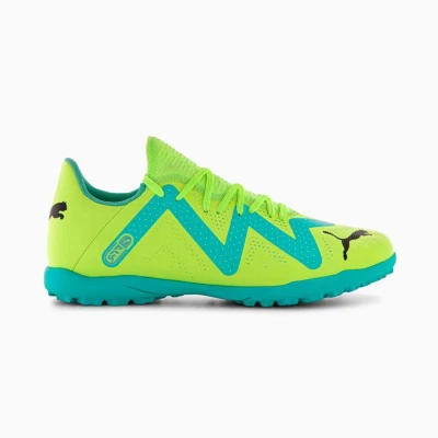CHUTEIRA PUMA SOCIETY FUTURE PLAY TT BDP - Amarelo/azul