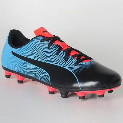 CHUTEIRA PUMA SPIRIT II FG INFANTIL - Azul/preto