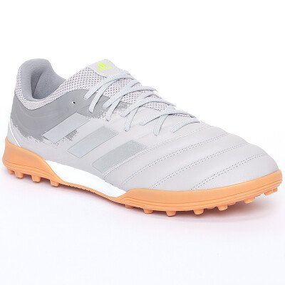 CHUTEIRA SOCIETY ADIDAS COPA 20.3 TF MASCULINA - Cinza/amarelo