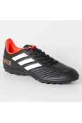 CHUTEIRA SOCIETY ADIDAS PREDATOR 18.4 TF - Preto/branco CHUTEIRA SOCIETY ADIDAS PREDATOR 18.4 TF - Preto/branco