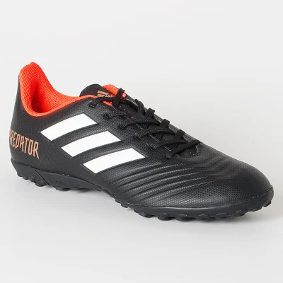 CHUTEIRA SOCIETY ADIDAS PREDATOR 18.4 TF - Preto/branco