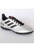 CHUTEIRA SOCIETY ADIDAS PREDATOR 19.4 TF - Prata/preto