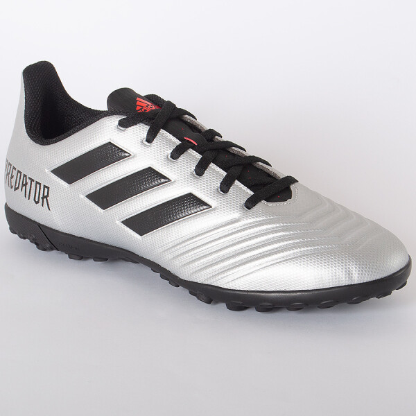 CHUTEIRA SOCIETY ADIDAS PREDATOR 19.4 TF - Prata/preto