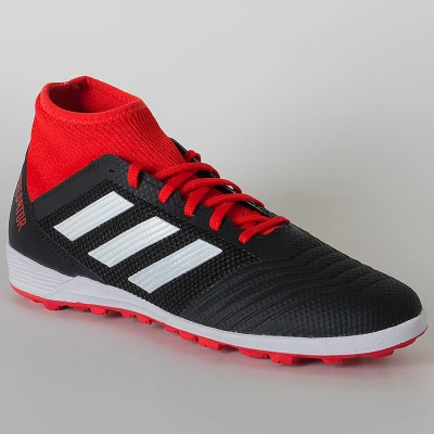 CHUTEIRA SOCIETY ADIDAS PREDATOR TANGO 18.3 TF - Preto/vermelho