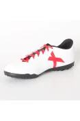 CHUTEIRA SOCIETY ADIDAS X TANGO 17.4 TF - Branco/vermelho