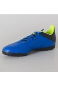CHUTEIRA SOCIETY ADIDAS X TANGO 18.4 TF - Azul/amarelo CHUTEIRA SOCIETY ADIDAS X TANGO 18.4 TF - Azul/amarelo