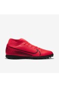 CHUTEIRA SOCIETY BOTINHA NIKE MERCURIAL SUPERFLY 7 CLUB MASCULINA - Vermelho/preto
