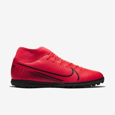 CHUTEIRA SOCIETY BOTINHA NIKE MERCURIAL SUPERFLY 7 CLUB MASCULINA - Vermelho/preto
