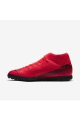 CHUTEIRA SOCIETY BOTINHA NIKE MERCURIAL SUPERFLY 7 CLUB MASCULINA - Vermelho/preto