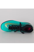 CHUTEIRA SOCIETY NIKE CR7 MERCURIALX SUPERFLY 6 CLUB TF - Verde/dourado
