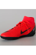 CHUTEIRA SOCIETY NIKE CR7 MERCURIALX SUPERFLY 6 CLUB TF - Vermelho/preto