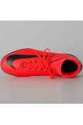 CHUTEIRA SOCIETY NIKE CR7 MERCURIALX SUPERFLY 6 CLUB TF - Vermelho/preto