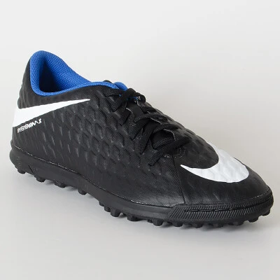 CHUTEIRA SOCIETY NIKE HYPERVENOMX PHADE 3 TF - Preto/branco