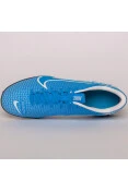 CHUTEIRA SOCIETY NIKE MERCURIAL VAPOR 13 CLUB TF MASCULINA - Azul/branco CHUTEIRA SOCIETY NIKE MERCURIAL VAPOR 13 CLUB TF MASCULINA - Azul/branco