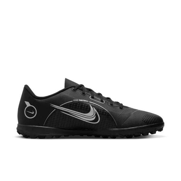 CHUTEIRA SOCIETY NIKE MERCURIAL VAPOR 14 CLUB MASCULINA UNISSEX - Preto/prata