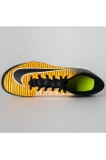 CHUTEIRA SOCIETY NIKE MERCURIAL X VORTEX 3 TF - Preto/laranja CHUTEIRA SOCIETY NIKE MERCURIAL X VORTEX 3 TF - Preto/laranja
