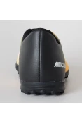 CHUTEIRA SOCIETY NIKE MERCURIAL X VORTEX 3 TF - Preto/laranja CHUTEIRA SOCIETY NIKE MERCURIAL X VORTEX 3 TF - Preto/laranja