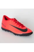 CHUTEIRA SOCIETY NIKE MERCURIAL X VORTEX 3 TF - Vermelho/preto CHUTEIRA SOCIETY NIKE MERCURIAL X VORTEX 3 TF - Vermelho/preto