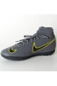 CHUTEIRA SOCIETY NIKE MERCURIALX SUPERFLY 6 CLUB TF - Grafite/amarelo