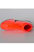 CHUTEIRA SOCIETY NIKE MERCURIALX SUPERFLY 6 CLUB TF - Laranja/branco