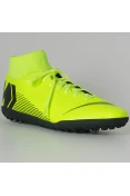 CHUTEIRA SOCIETY NIKE MERCURIALX SUPERFLY 6 CLUB TF - Verde/preto