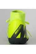 CHUTEIRA SOCIETY NIKE MERCURIALX SUPERFLY 6 CLUB TF - Verde/preto