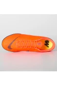 CHUTEIRA SOCIETY NIKE MERCURIALX VAPOR 12 ACADEMY TF - Laranja/preto