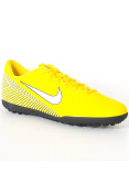 CHUTEIRA SOCIETY NIKE MERCURIALX VAPOR 12 CLUB NEYMAR TF - Amarelo/branco