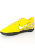 CHUTEIRA SOCIETY NIKE MERCURIALX VAPOR 12 CLUB NEYMAR TF - Amarelo/branco