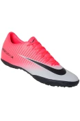 CHUTEIRA SOCIETY NIKE MERCURIALX VICTORY 6 TF - Pink/branco CHUTEIRA SOCIETY NIKE MERCURIALX VICTORY 6 TF - Pink/branco