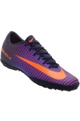 CHUTEIRA SOCIETY NIKE MERCURIALX VICTORY 6 TF - Roxo/laranja CHUTEIRA SOCIETY NIKE MERCURIALX VICTORY 6 TF - Roxo/laranja