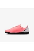 CHUTEIRA SOCIETY NIKE PHANTOM GX II CLUB INFANTIL - Rosa/preto