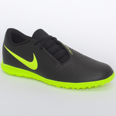 CHUTEIRA SOCIETY NIKE PHANTOM VENOM CLUB TF - Preto/verde