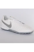 CHUTEIRA SOCIETY NIKE TIEMPO LEGEND 8 ACADEMY TF - Branco/cinza