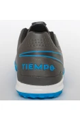 CHUTEIRA SOCIETY NIKE TIEMPO LEGEND 8 ACADEMY TF - Grafite/azul