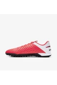 CHUTEIRA SOCIETY NIKE TIEMPO LEGEND 8 ACADEMY TF - Vermelho/branco