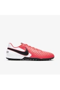 CHUTEIRA SOCIETY NIKE TIEMPO LEGEND 8 ACADEMY TF - Vermelho/branco