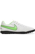 CHUTEIRA SOCIETY NIKE TIEMPO LEGEND 8 CLUB TF MASCULINA - Branco/verde CHUTEIRA SOCIETY NIKE TIEMPO LEGEND 8 CLUB TF MASCULINA - Branco/verde
