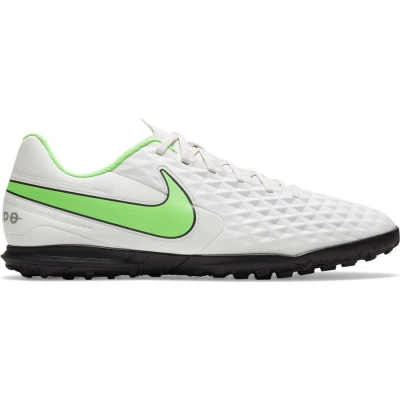 CHUTEIRA SOCIETY NIKE TIEMPO LEGEND 8 CLUB TF MASCULINA - Branco/verde