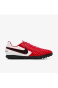 CHUTEIRA SOCIETY NIKE TIEMPO LEGEND 8 CLUB TF MASCULINA - Vermelho/branco CHUTEIRA SOCIETY NIKE TIEMPO LEGEND 8 CLUB TF MASCULINA - Vermelho/branco