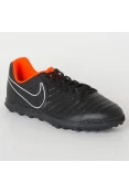 CHUTEIRA SOCIETY NIKE TIEMPO LEGENDX 7 CLUB TF INFANTIL - Preto/laranja CHUTEIRA SOCIETY NIKE TIEMPO LEGENDX 7 CLUB TF INFANTIL - Preto/laranja